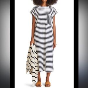 Apiece Apart Elodie Midi Cotton Tshirt Dress